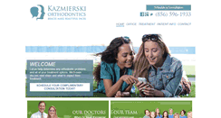 Desktop Screenshot of kazorthodontics.com